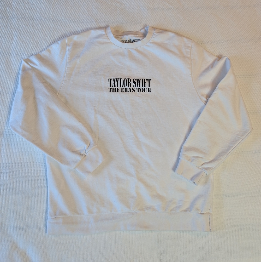 Taylor Swift Cream Men's Crewneck Sweater